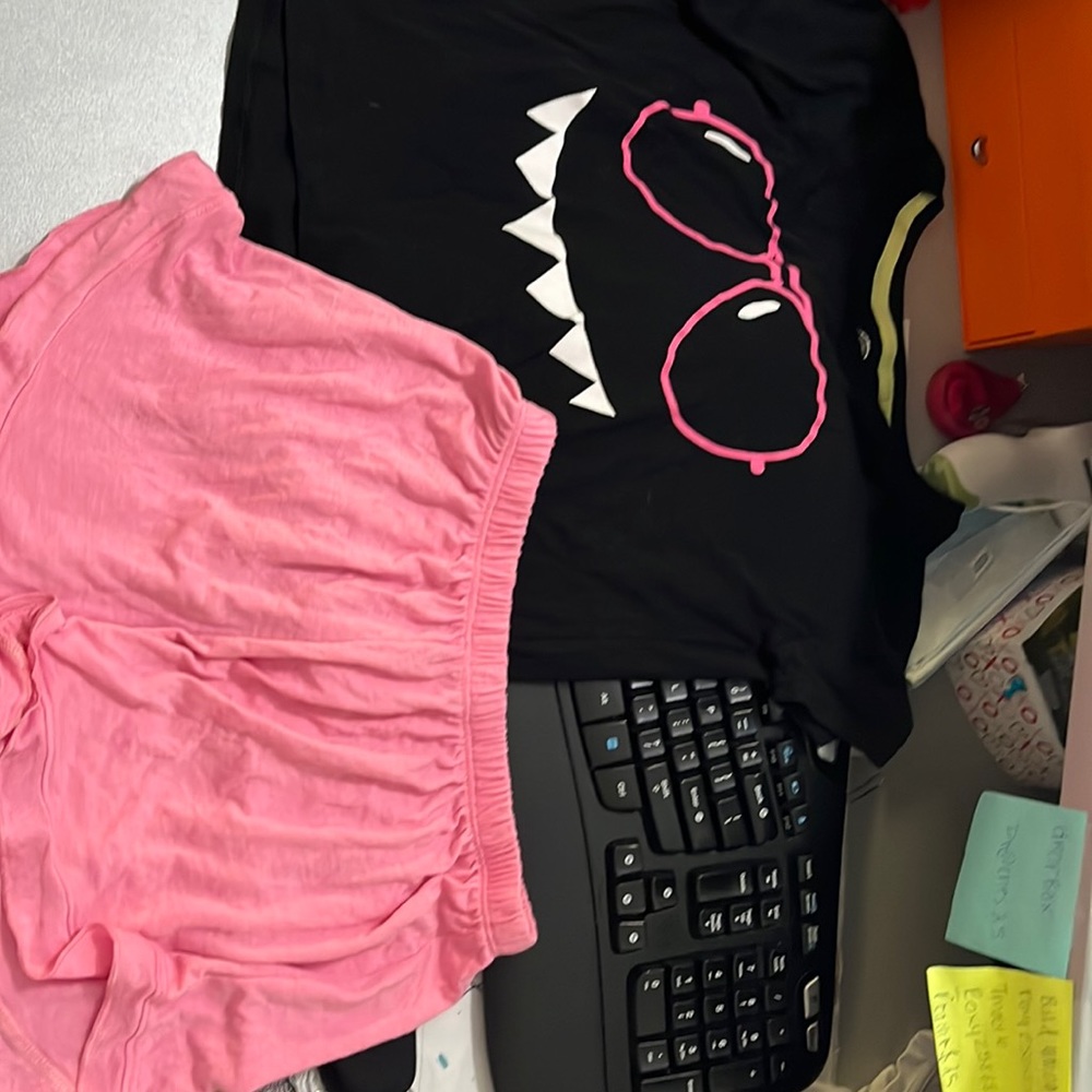Pajama set cute monster